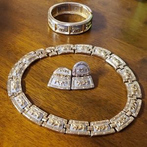 Panther jewelry set
